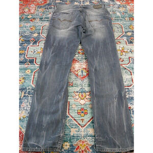 VTG Y2k Guess Jeans Robertson Slim 1981 Distressed/Purple Pocket Men's 30 X 33